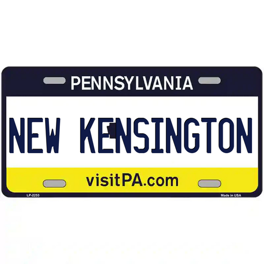 New Kensington Pennsylvania Metal Sign