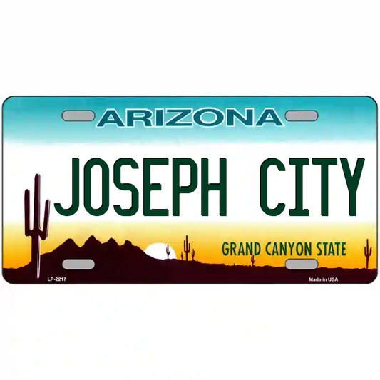 Joseph City Arizona Metal Sign