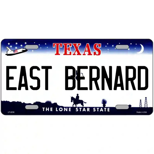 East Bernard Texas Metal Sign