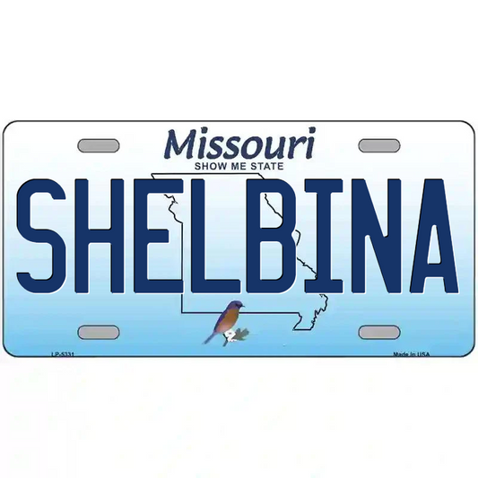 Shelbina Missouri Metal Sign