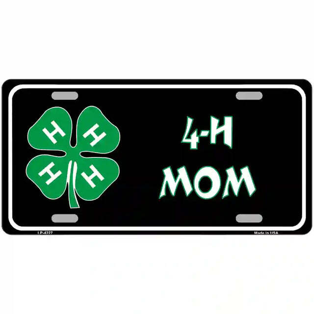 4-H Mom Metal Sign