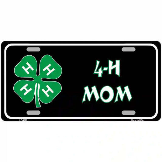 4-H Mom Metal Sign