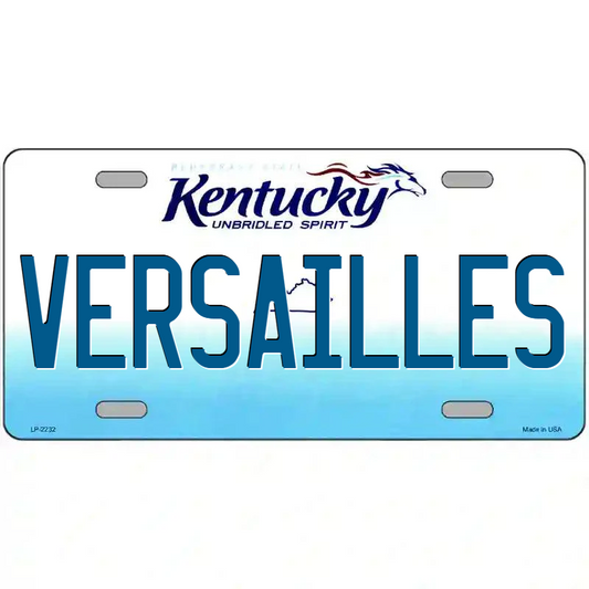 Versailles Kentucky Metal Sign