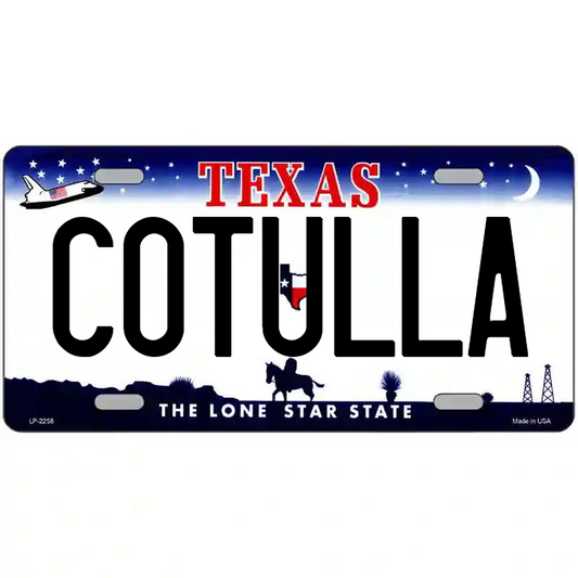 Cotulla Texas Metal Sign