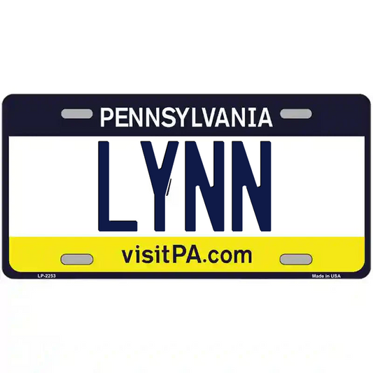 Lynn Pennsylvania Metal Sign