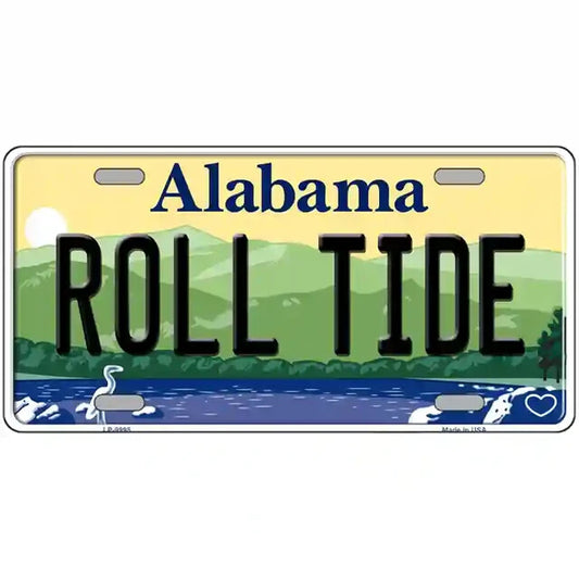 Roll Tide Alabama Metal Sign