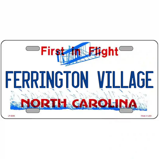 Fearington North Carolina Metal Sign