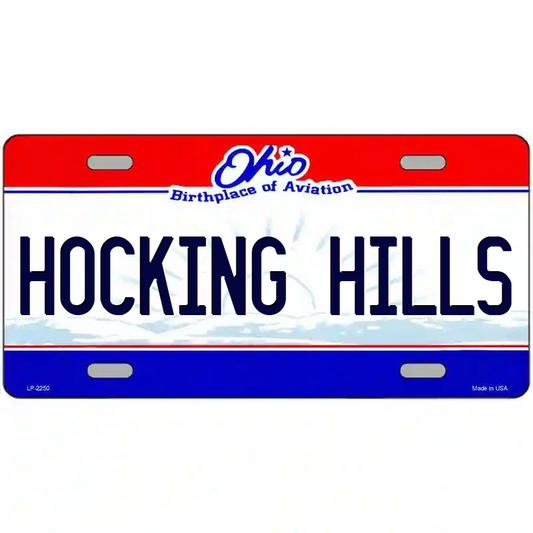 Hocking Hills Ohio Metal Sign