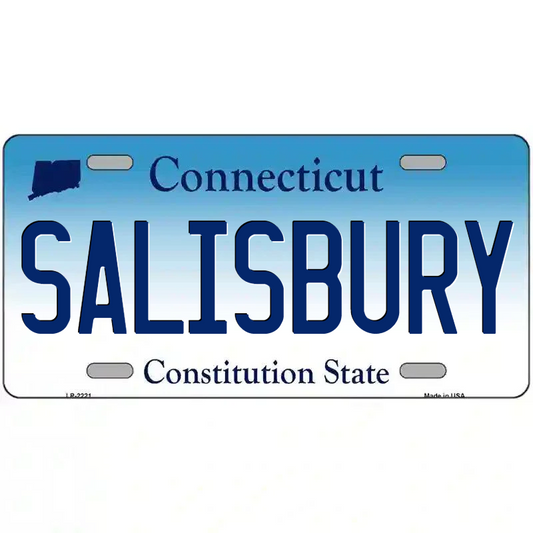 Salisbury Connecticut Metal Sign