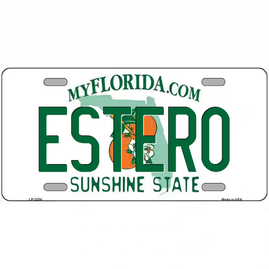 Estero Florida Metal Sign