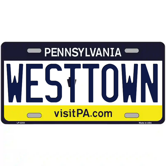 Westtown Pennsylvania Metal Sign