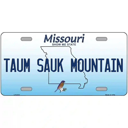 Taum Sauk Mountains Missouri Metal Sign