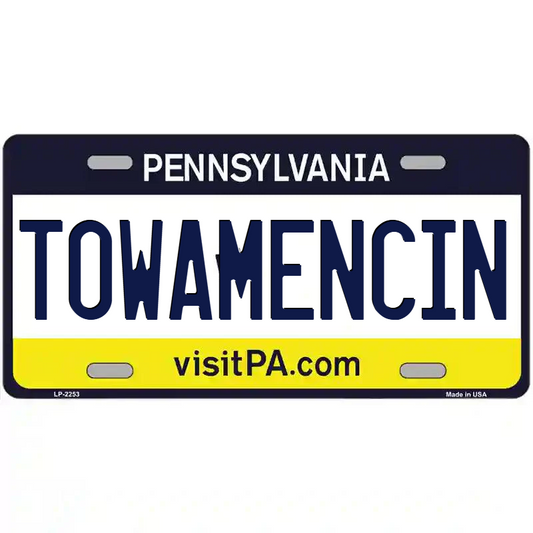 Towamencin Pennsylvania Metal Sign