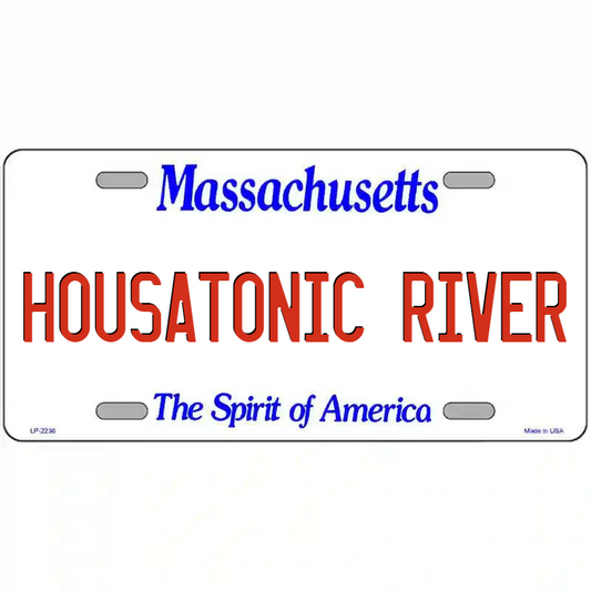 Housatonic River Massachusetts Metal Sign