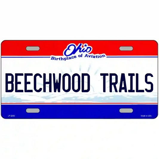 Beechwood Trails Ohio Metal Sign