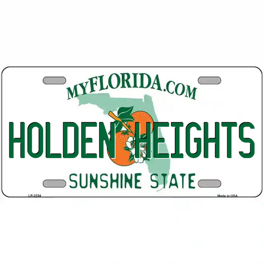 Holden Heights Florida Metal Sign