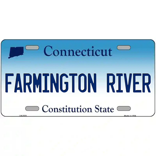 Farmington River Connecticut Metal Sign