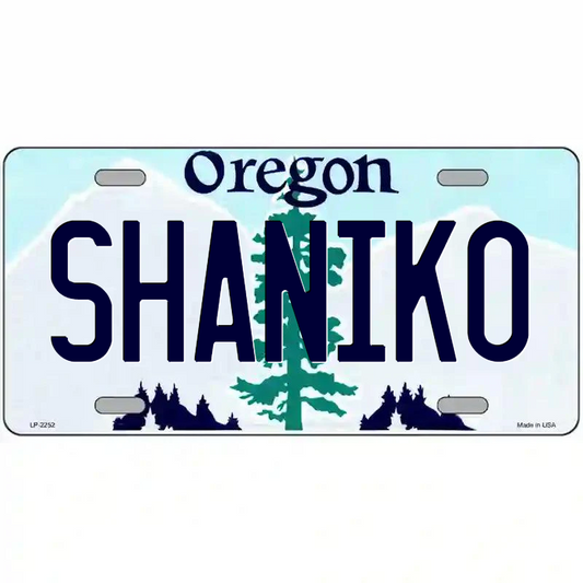 Shaniko Oregon Metal Sign