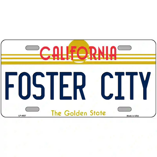 Foster City California Metal Sign