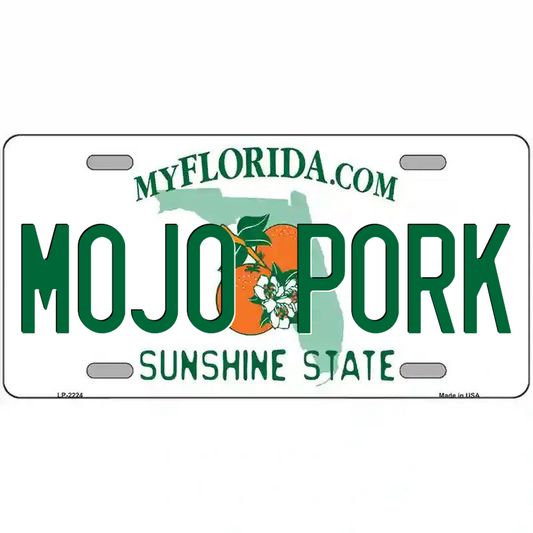Mojo Pork Florida Metal Sign
