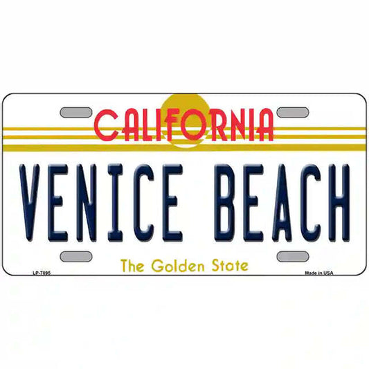 Venice Beach California Metal Sign