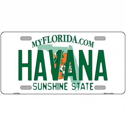 Havana Florida Metal Sign