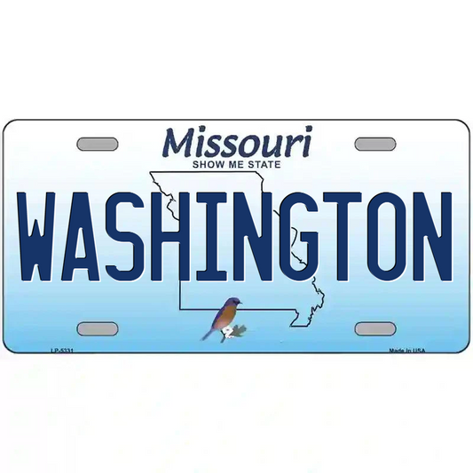 Washington Missouri Metal Sign