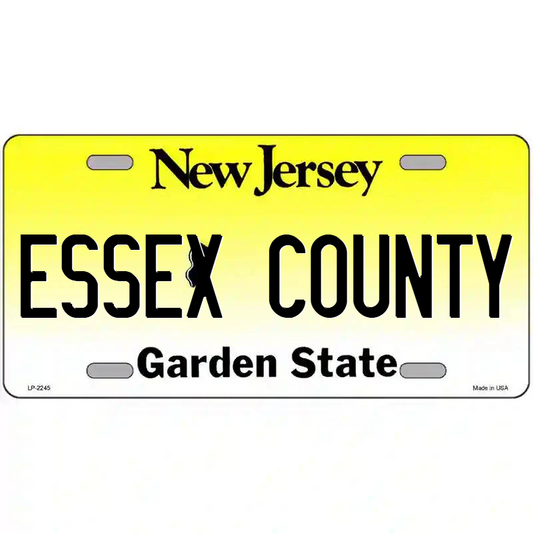 Essex County New Jersey Metal Sign