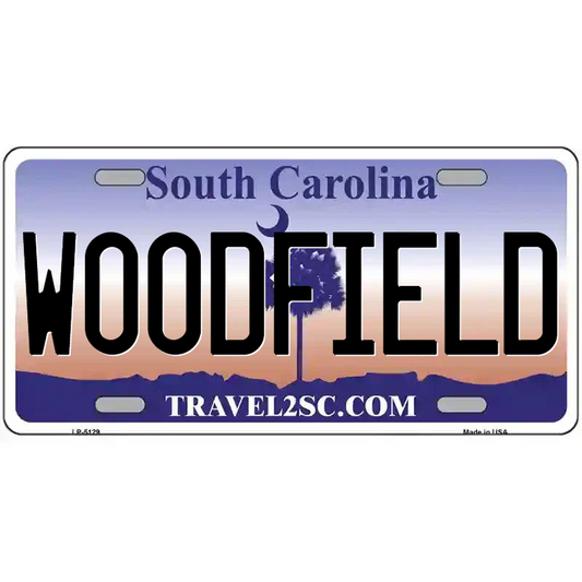 Woodfield South Carolina Metal Sign