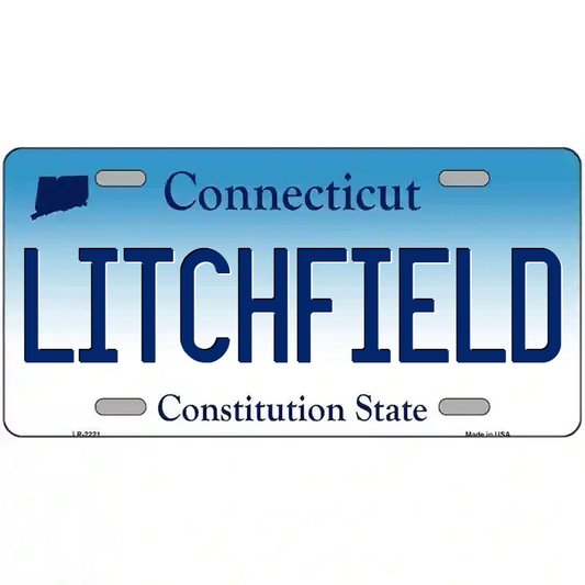 Litchfield Connecticut Metal Sign