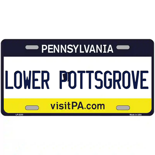 Lower Pottsgrove Pennsylvania Metal Sign