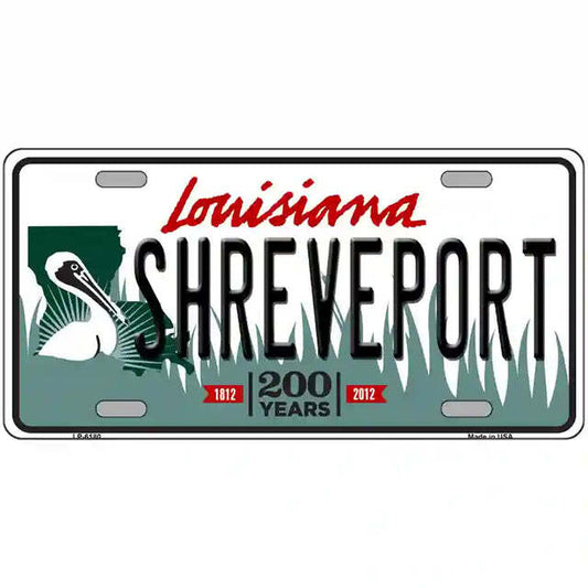 Shreveport Louisiana Metal Sign