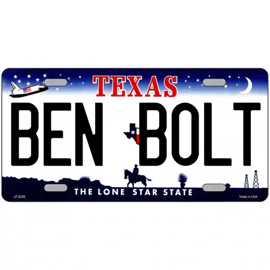 Ben Bolt Texas Metal Sign