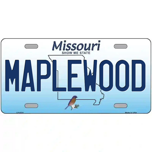 Maplewood Missouri Metal Sign