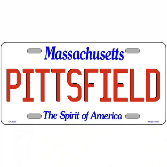 Pittsfield Massachusetts Metal Sign