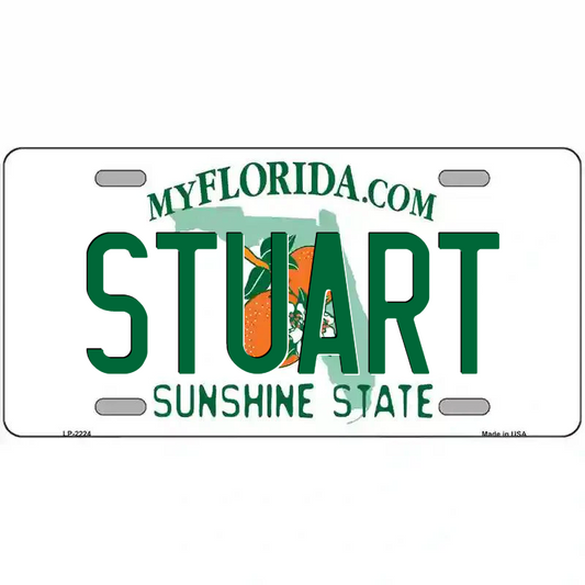 Stuart Florida Metal Sign
