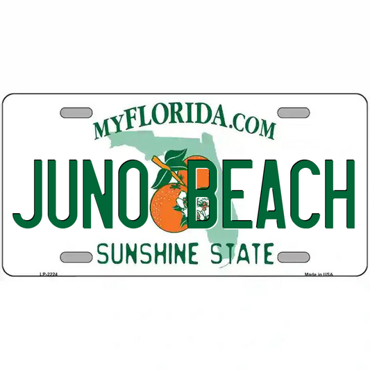 Juno Beach Florida Metal Sign