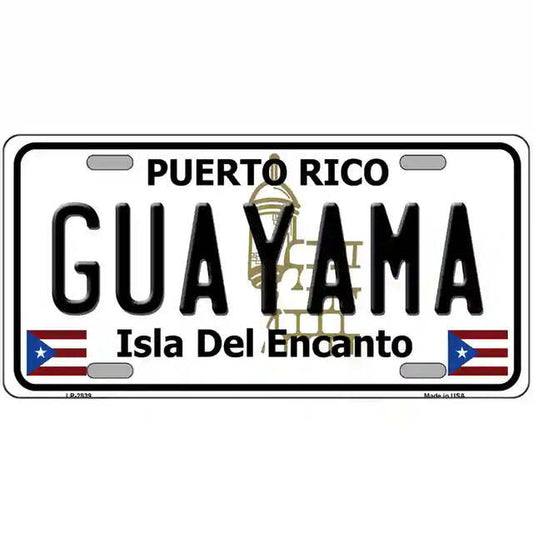 Guayama Puerto Rico Metal Sign