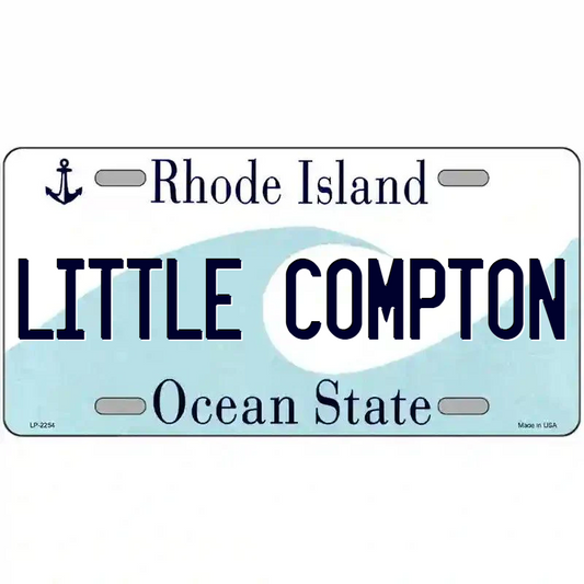 Little Compton Rhode Island Metal Sign