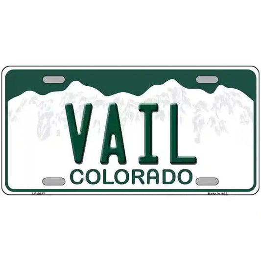 Vail Colorado Metal Sign