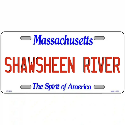 Shawsheen River Massachusetts Metal Sign