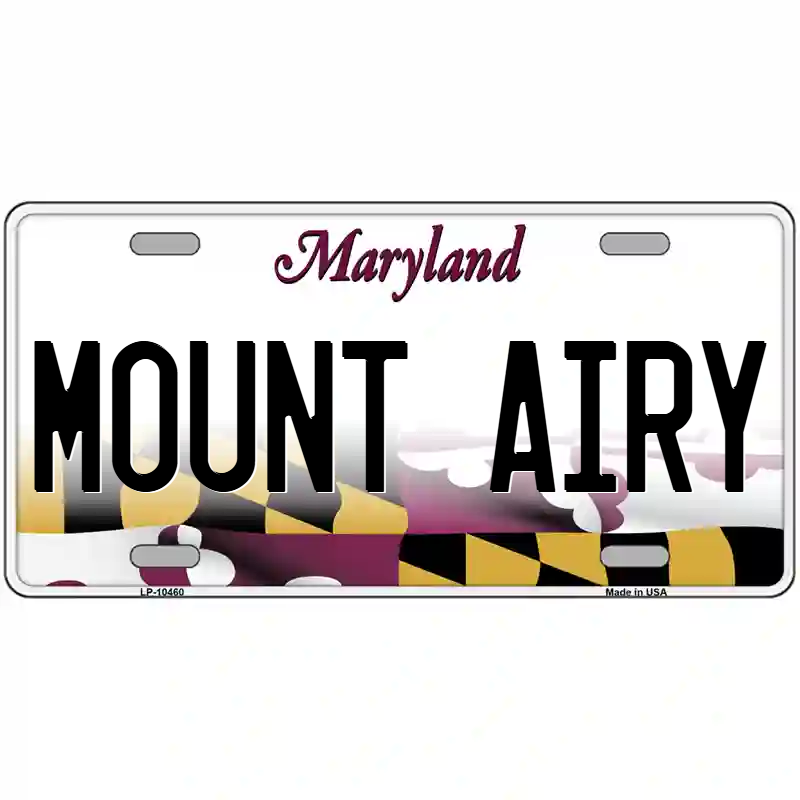 Mount Airy Maryland Metal Sign