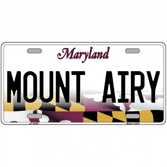 Mount Airy Maryland Metal Sign