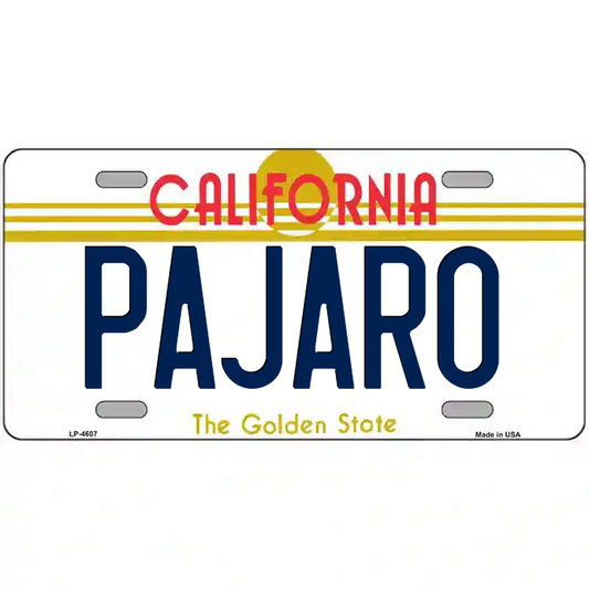 Pajaro California Metal Sign
