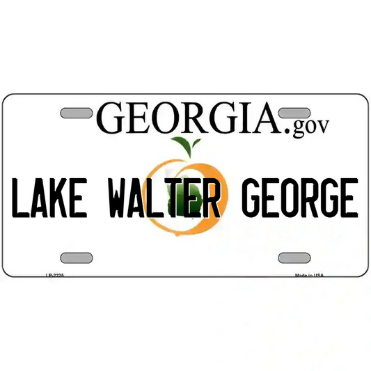 Lake Walter George Georgia Metal Sign