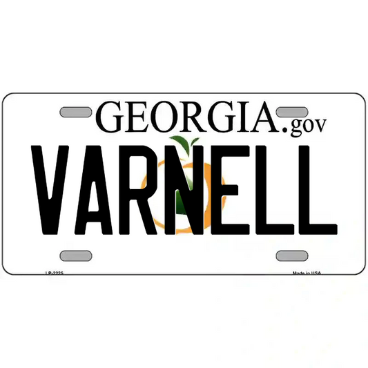 Varnell Georgia Metal Sign