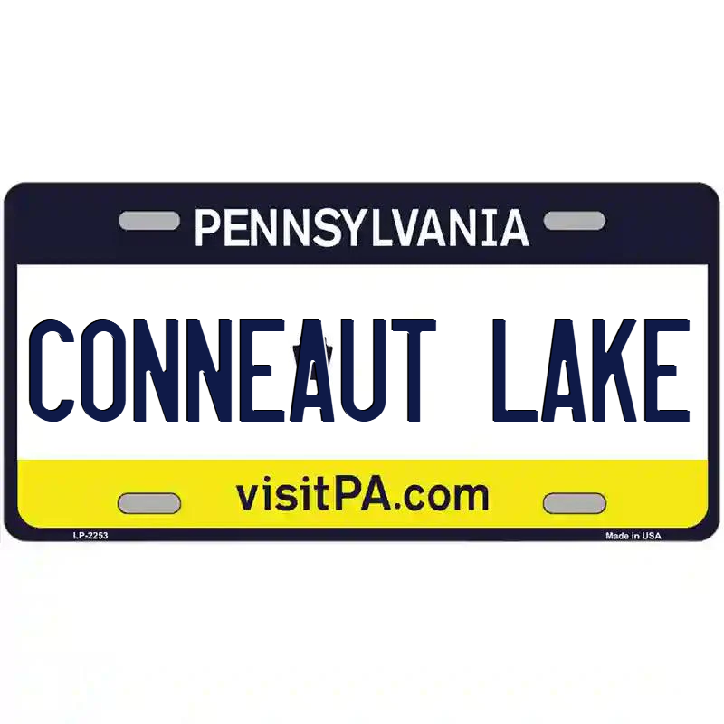 Conneaut Lake Pennsylvania Metal Sign
