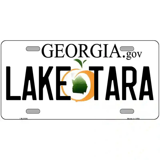 Lake Tara Georgia Metal Sign