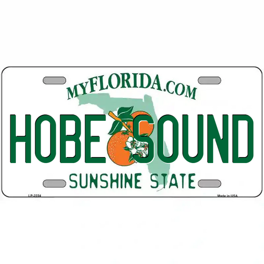 Hobe Sound Florida Metal Sign