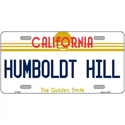 Humboldt Hill California Metal Sign